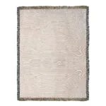 plain wooven blanket